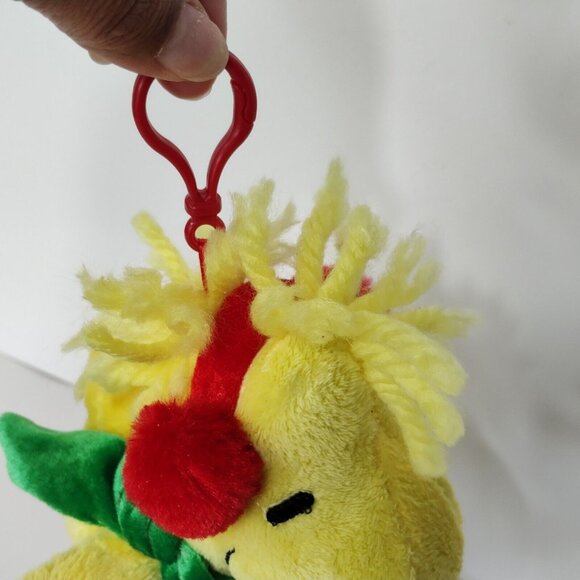 Dan Dee 2014 Yellow Plush Woodstock Bird Stuffed Animal Clip-on Ages 3 & Up - Picture 4 of 6